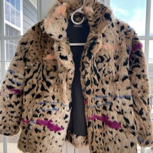 Next UK faux fur jacket. Excellent condition.